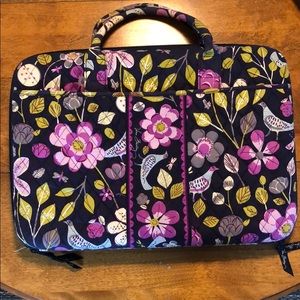 Vera Bradley 15 inch laptop bag with handles